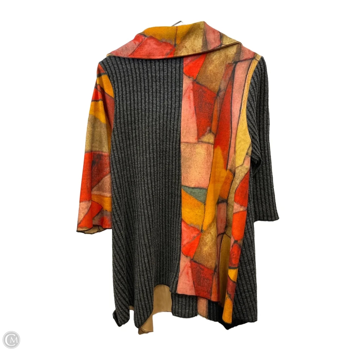 Cardigan By Clothes Mentor In Gold, Size: S