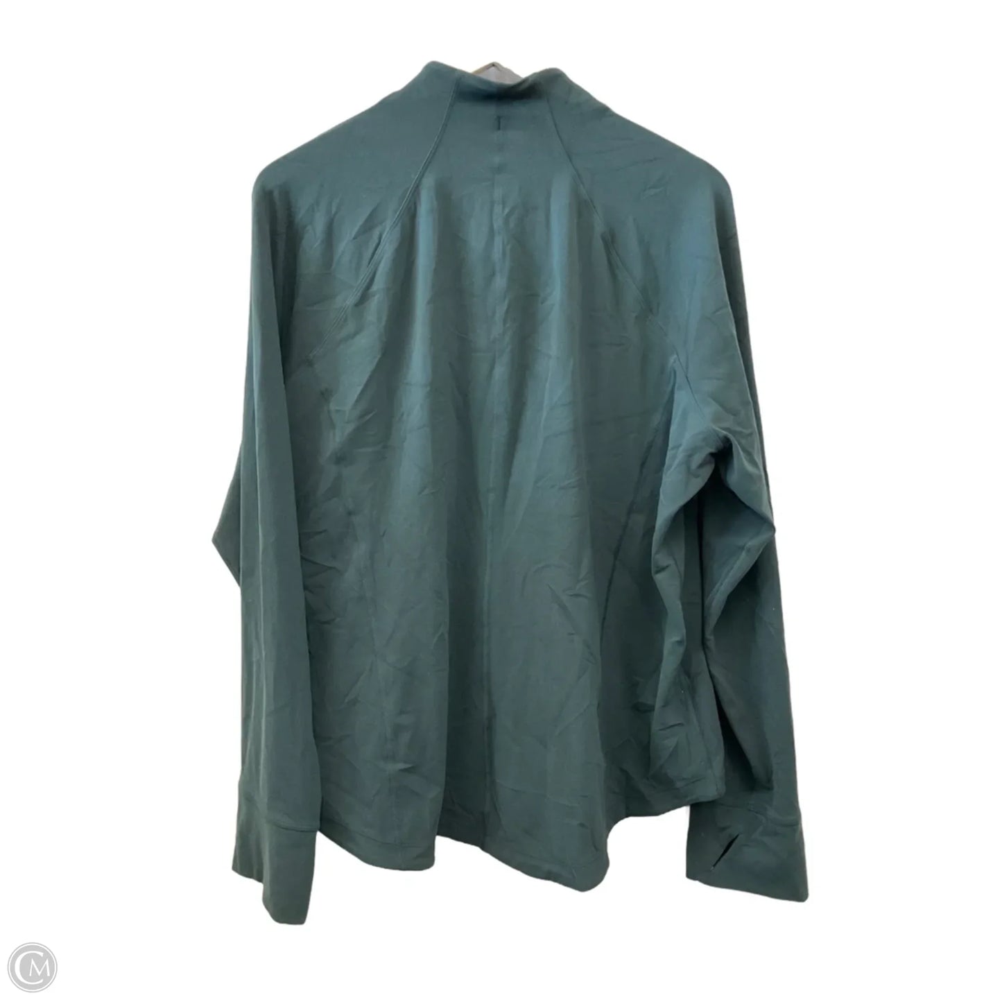 Athletic Jacket By Athleta In Green, Size: 2x