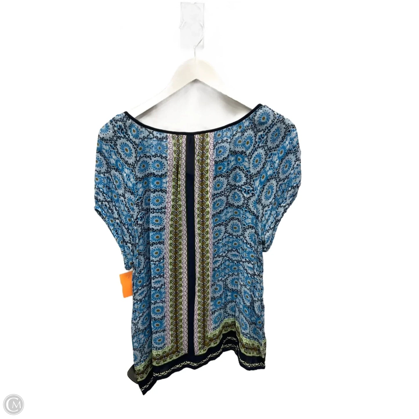 Top Short Sleeve By Bila In Blue, Size: Xl