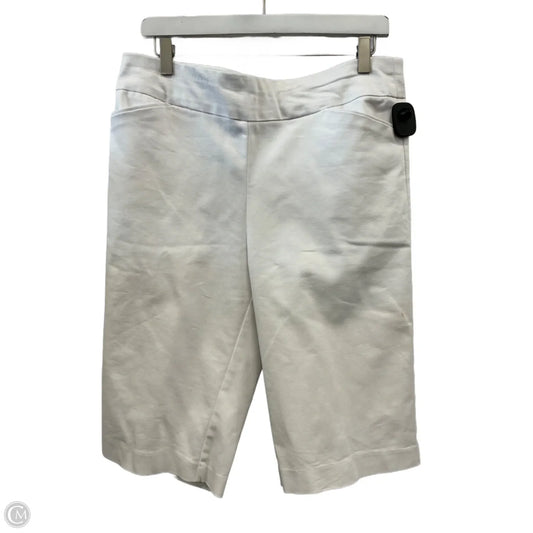 Shorts By Croft And Barrow In White, Size: 12