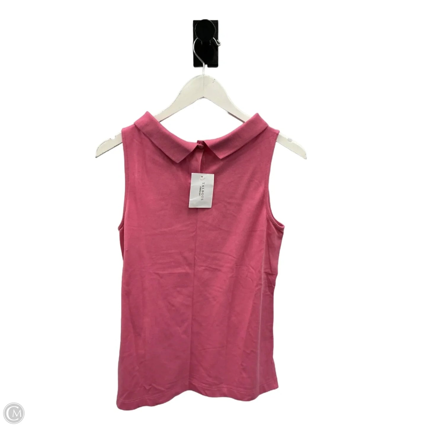 Top Sleeveless By Talbots In Pink, Size: S