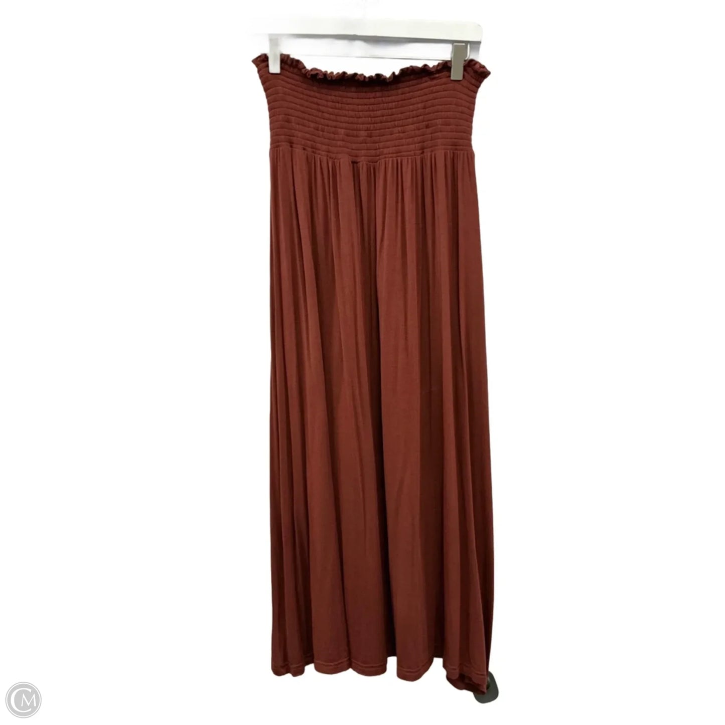 Dress Casual Midi By Gap In Maroon, Size: S