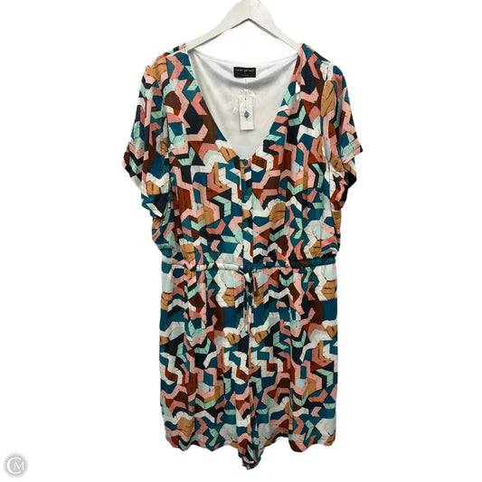 Romper By Lane Bryant In Multi-colored, Size: 2x