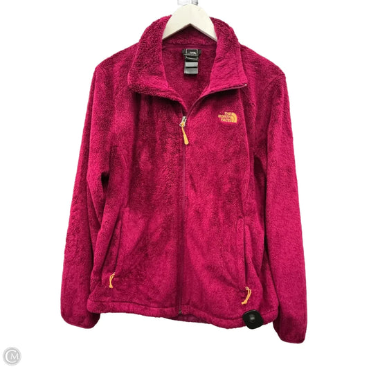 Jacket Fleece By The North Face In Maroon, Size: L