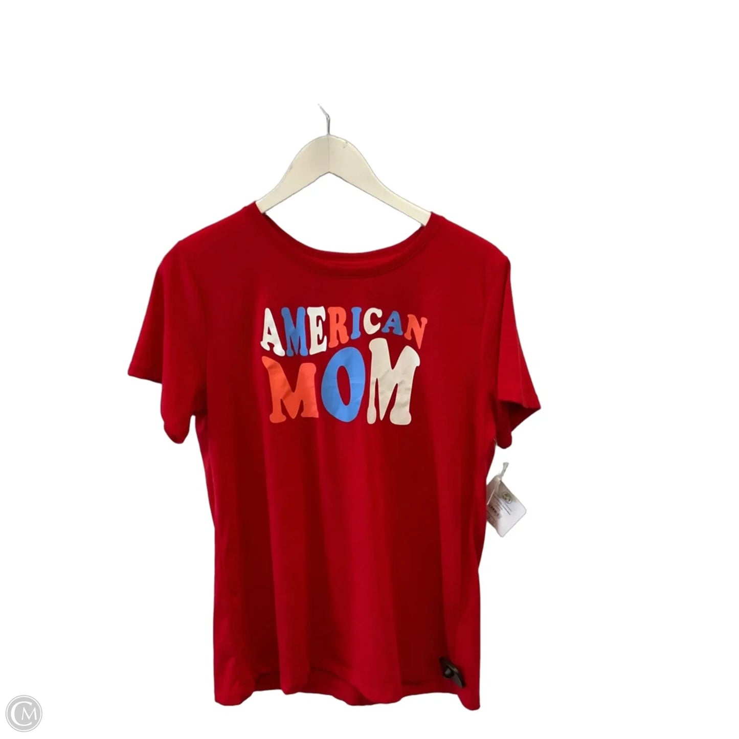 Top Short Sleeve By Clothes Mentor In Red, Size: S