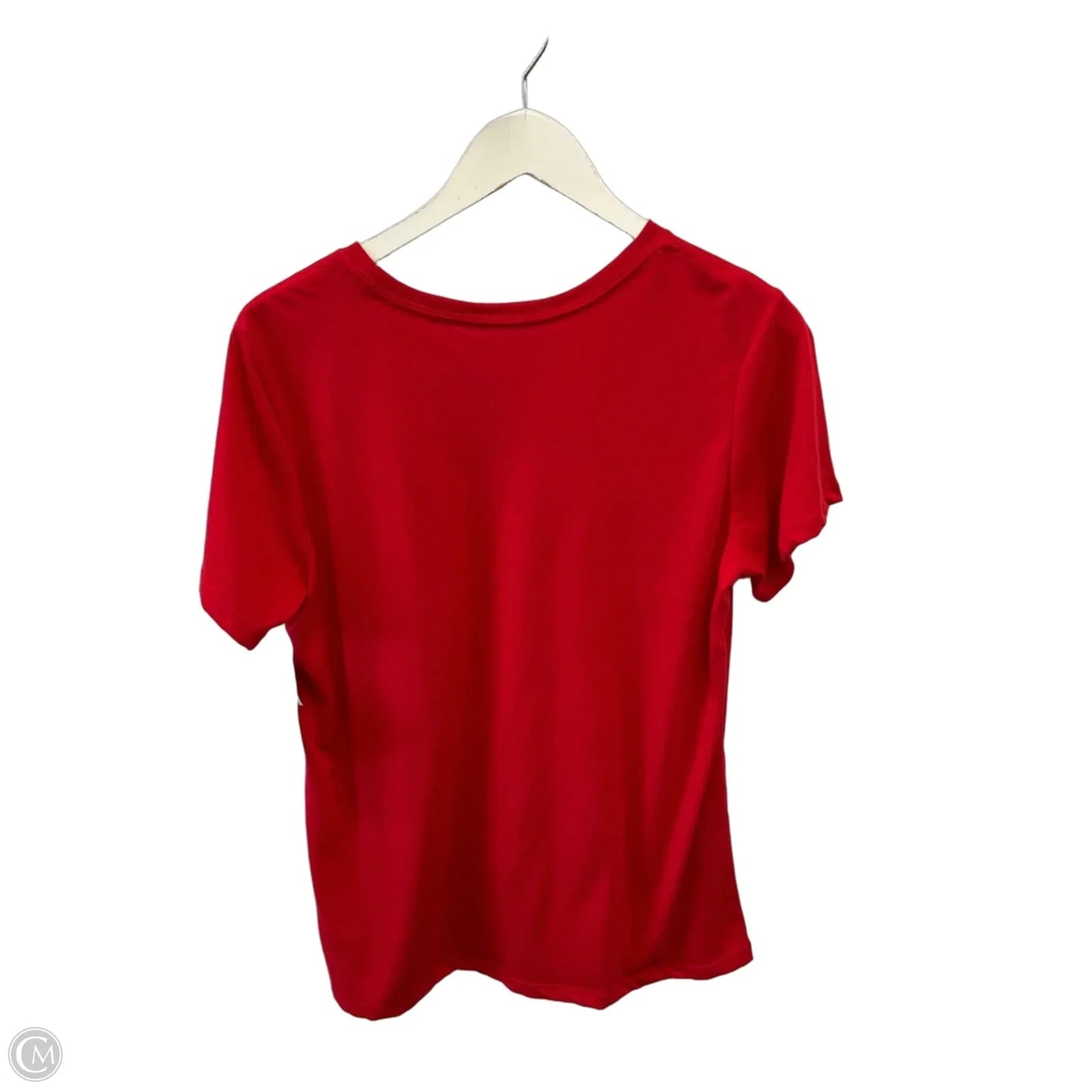 Top Short Sleeve By Clothes Mentor In Red, Size: S