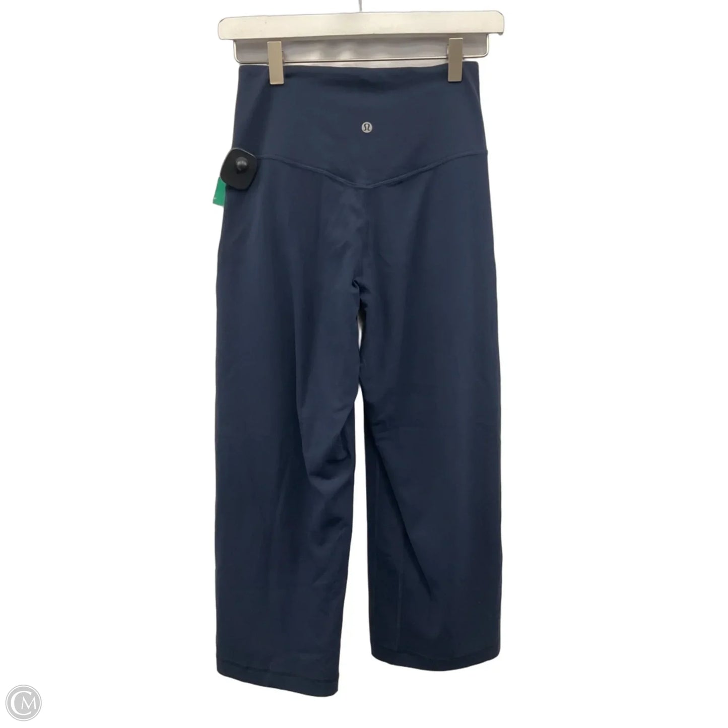 Athletic Capris By Lululemon In Navy, Size: 4