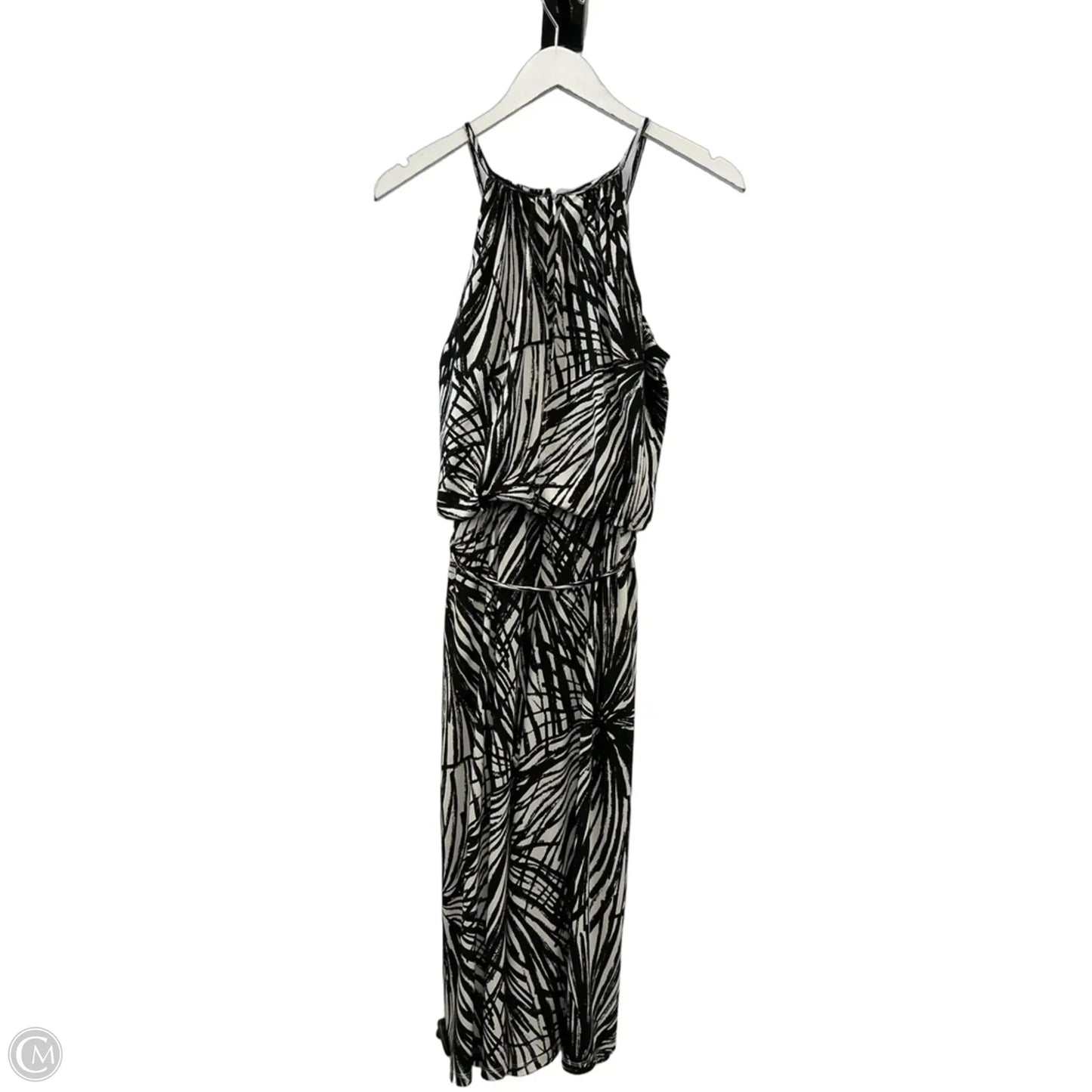 Jumpsuit By London Times In Black & White, Size: S