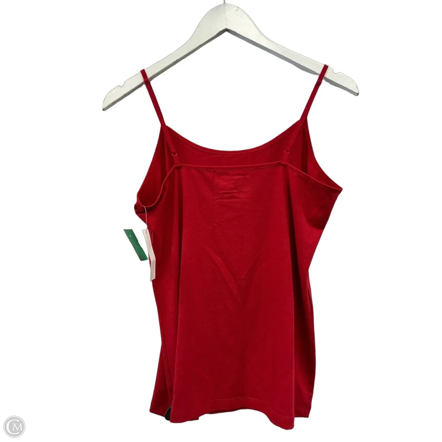 Tank Top By Time And Tru In Red, Size: L
