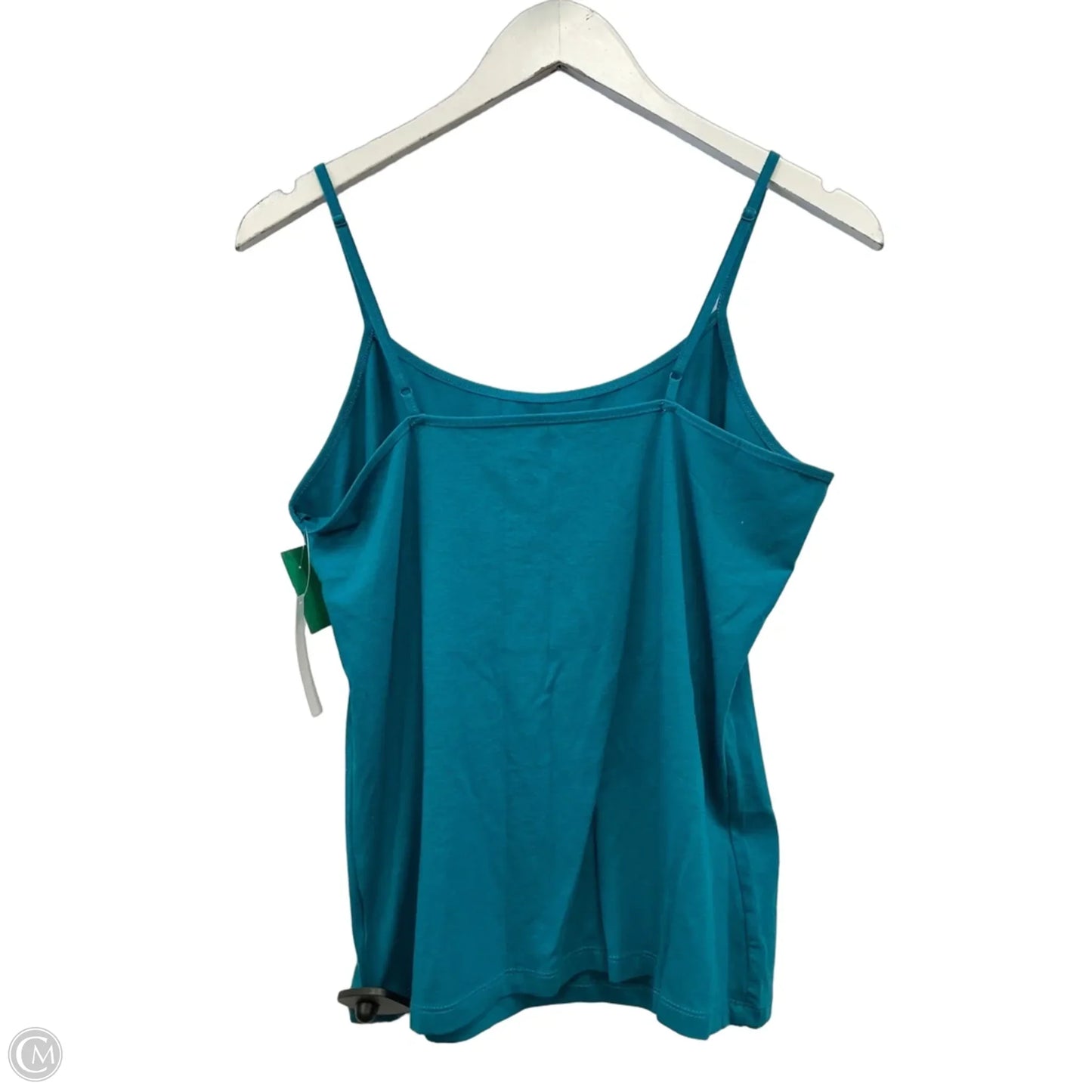 Tank Top By Time And Tru In Teal, Size: L
