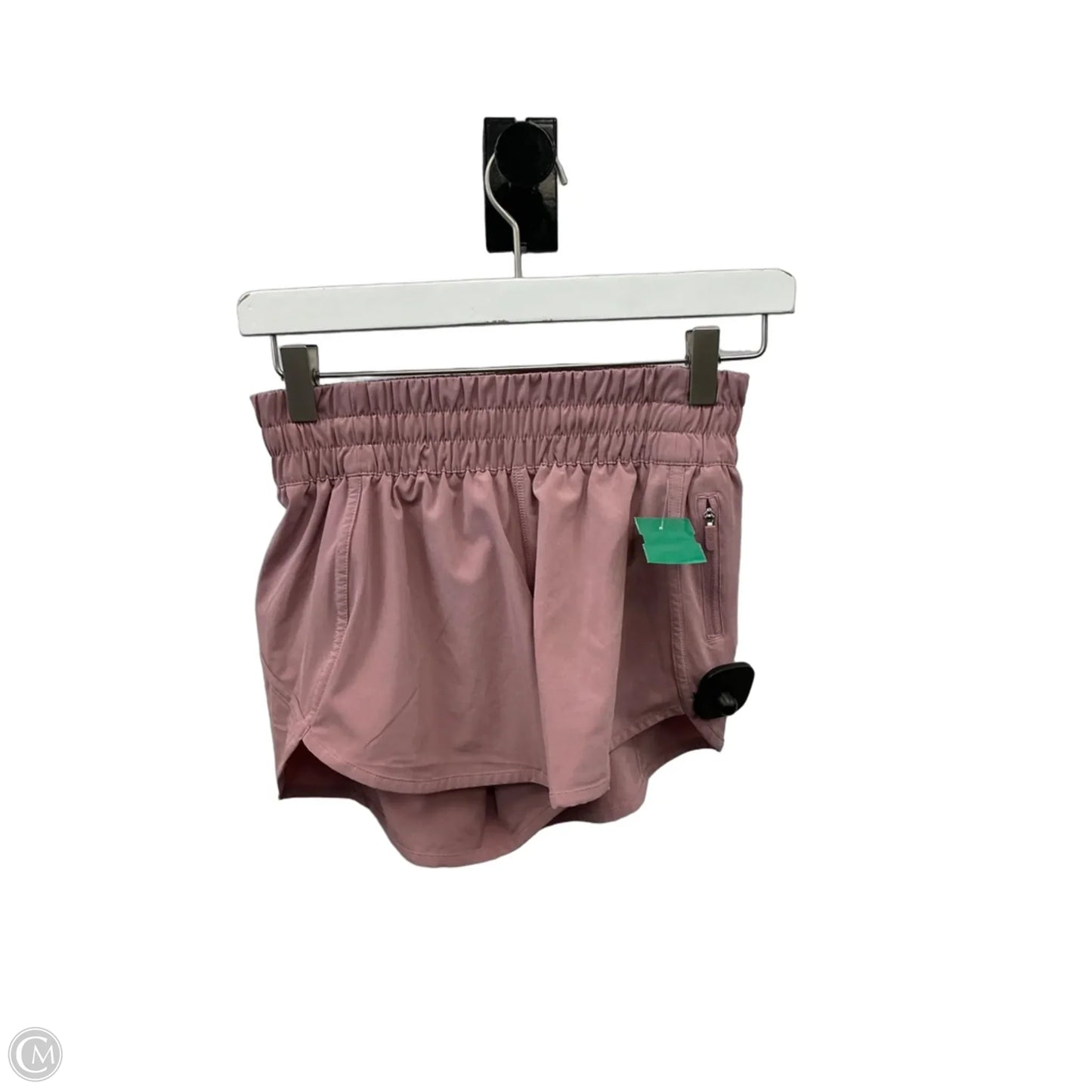 Athletic Shorts By Lululemon In Pink, Size: 4