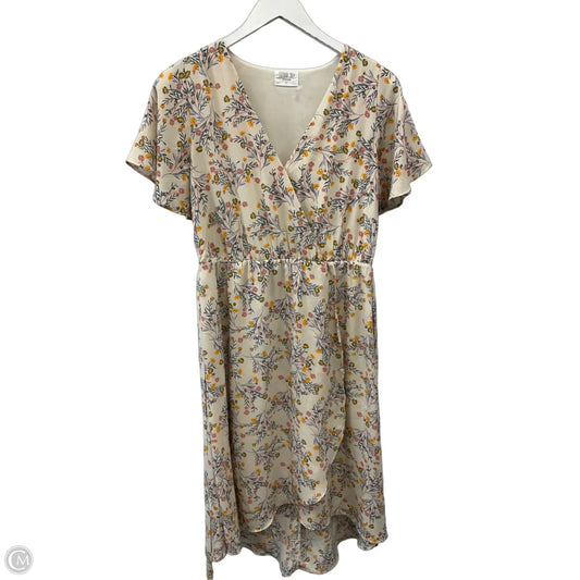 Dress Casual Midi By Sienna Sky In Multi-colored, Size: M