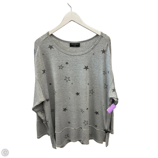 Top Long Sleeve By Lane Bryant In Grey, Size: Xl