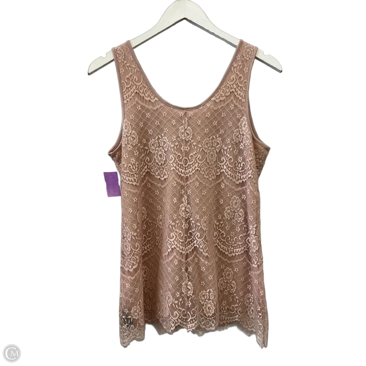 Top Sleeveless By Maurices In Mauve, Size: M