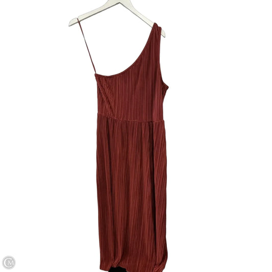 Dress Casual Midi By Steve Madden In Orange, Size: M