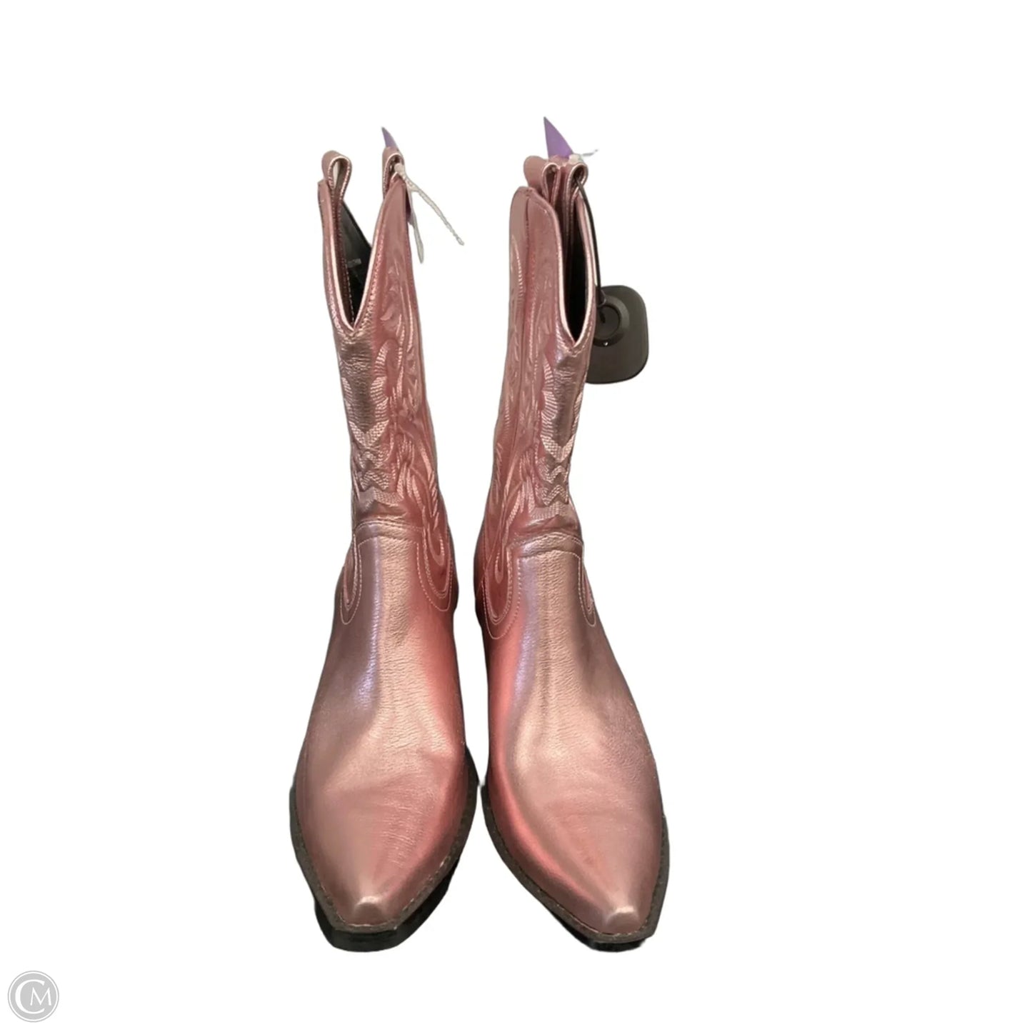 Boots Western By Jeffrey Campbell In Pink, Size: 6.5