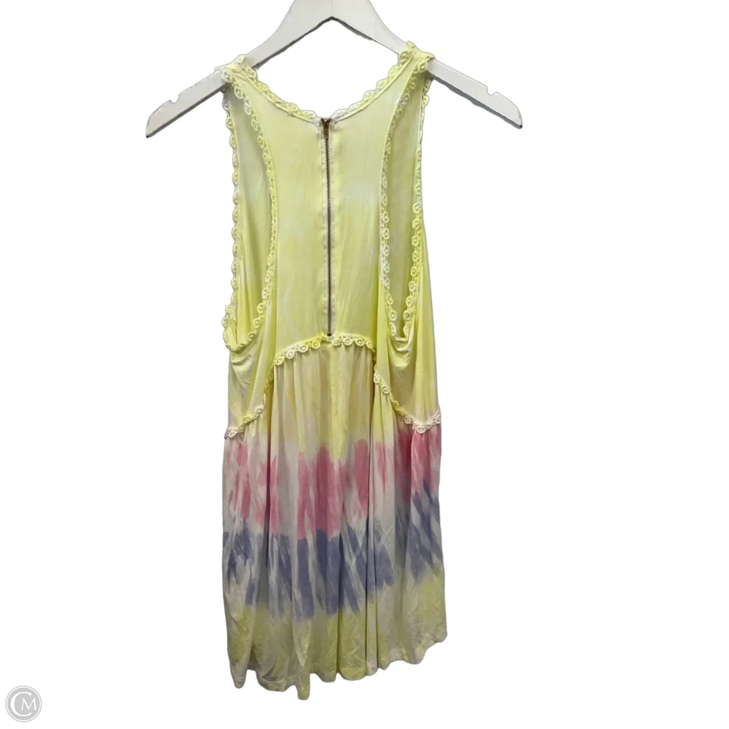 Top Sleeveless By Pol In Yellow, Size: S