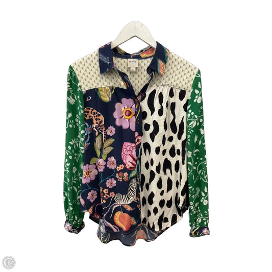 Top Long Sleeve By Maeve In Multi-colored, Size: S