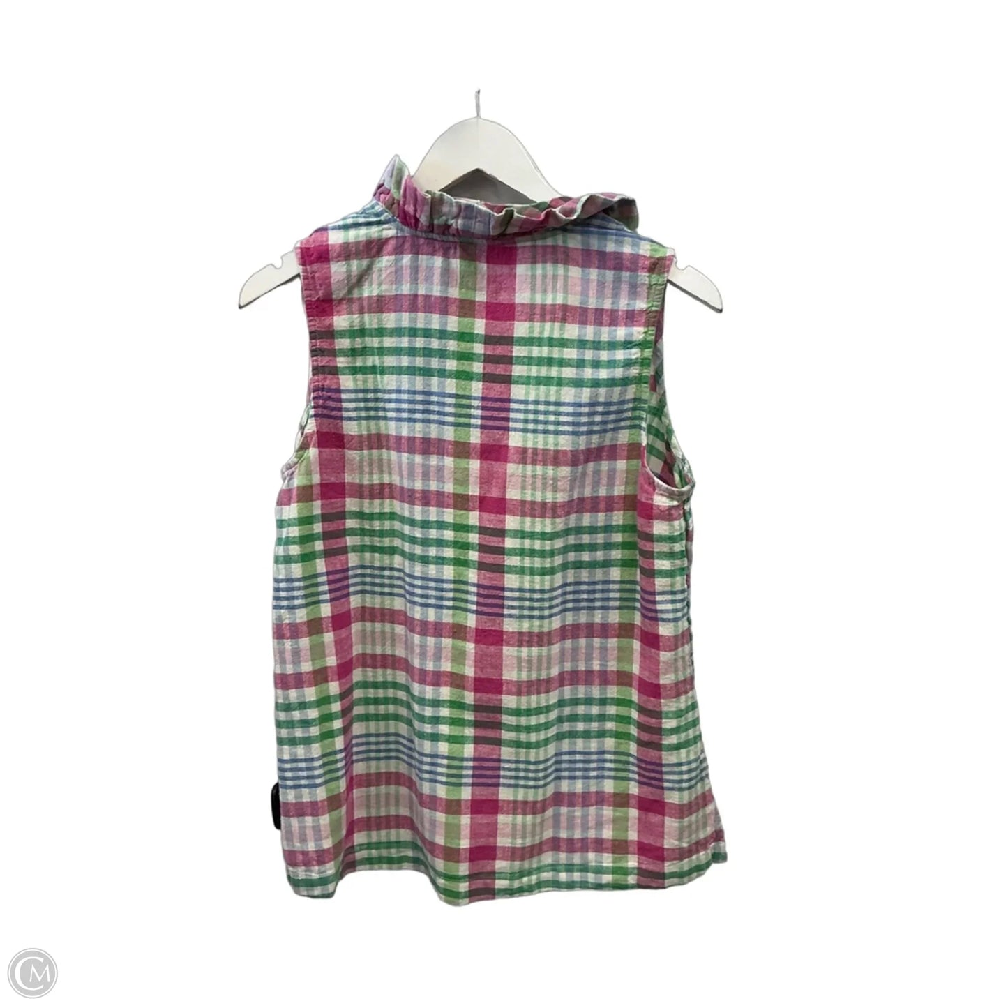 Top Sleeveless By Crown And Ivy In Pink, Size: M