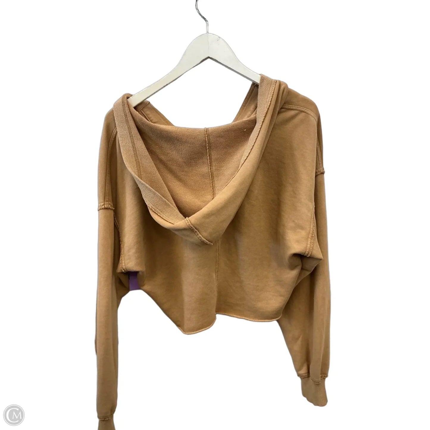 Sweatshirt Hoodie By Aerie In Tan, Size: Xs