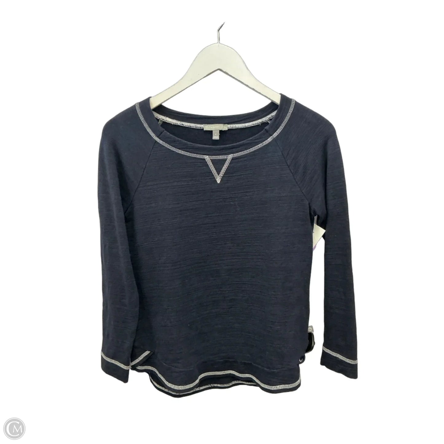 Top Long Sleeve By Talbots In Navy, Size: Sp