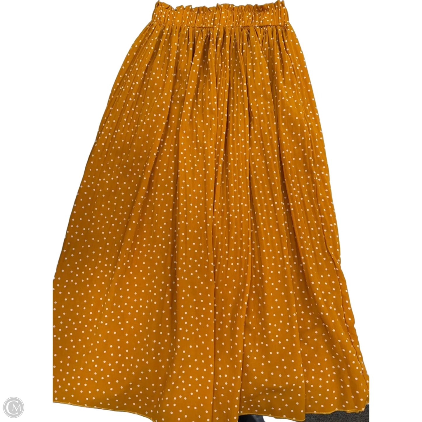 Skirt Midi By Exlura In Gold, Size: 6