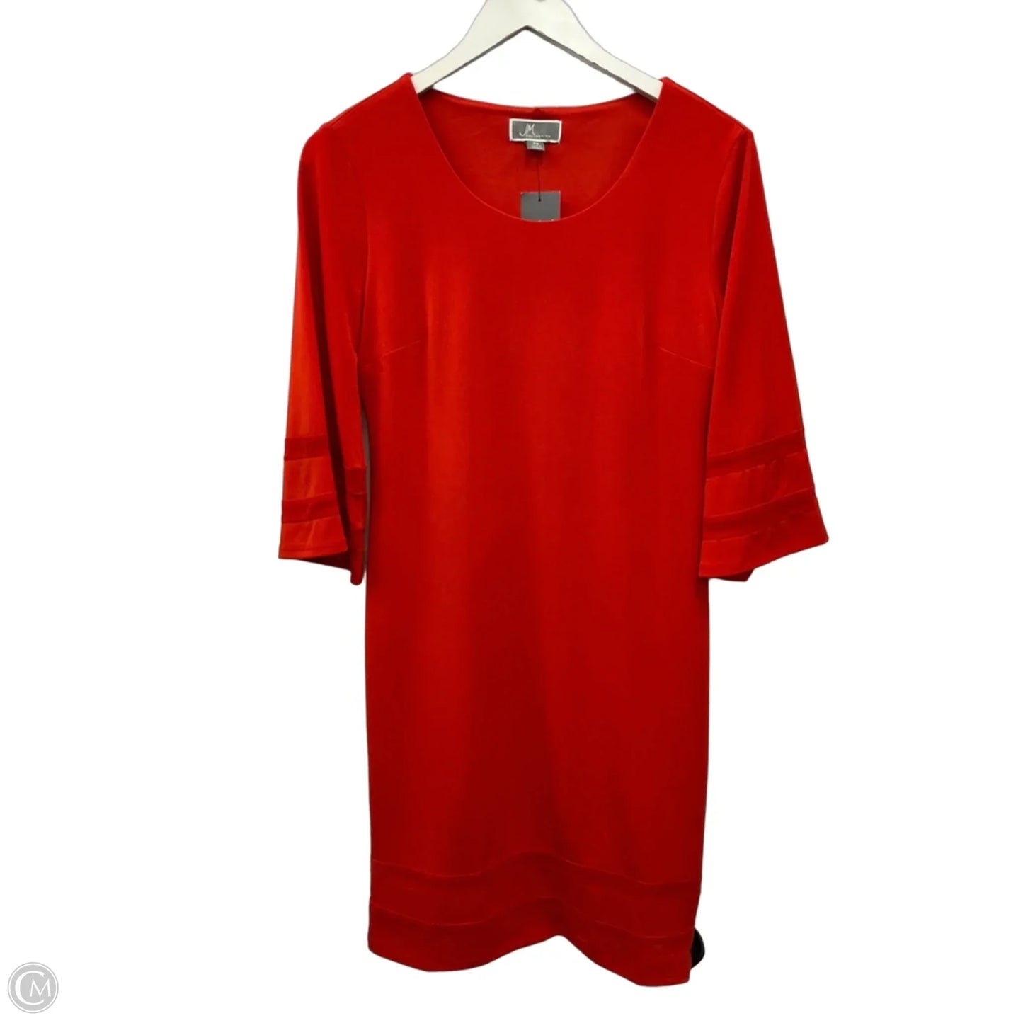 Dress Casual Midi By Jm Collections In Red, Size: Sp