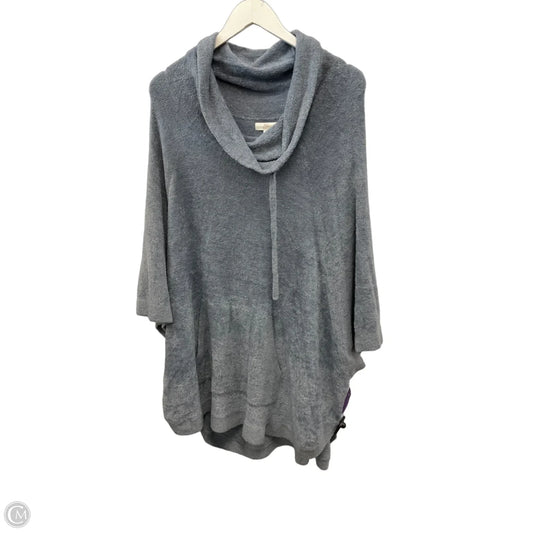 Poncho By Natural Reflections In Blue, Size: Xl