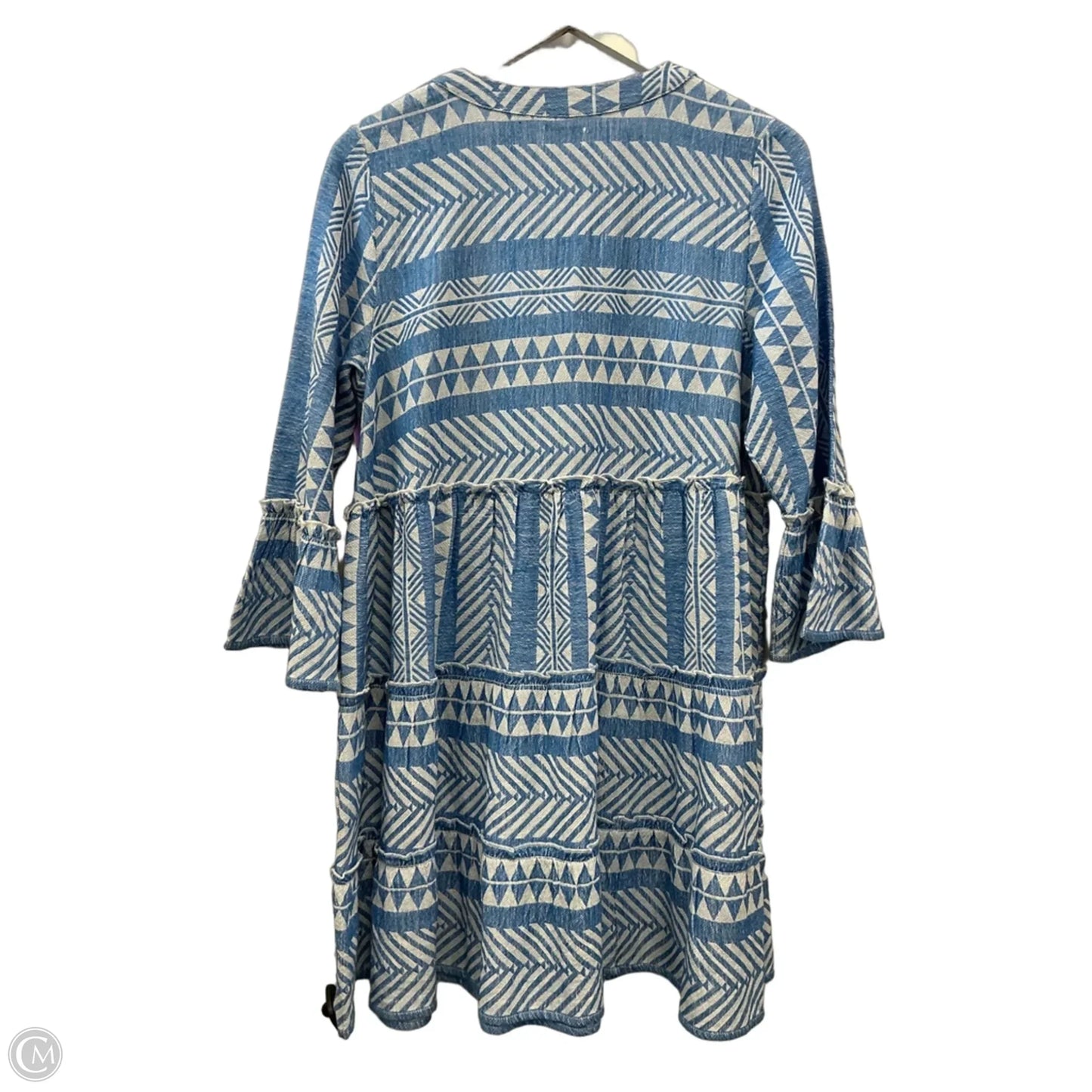 Dress Casual Short By Mudpie In Blue, Size: S