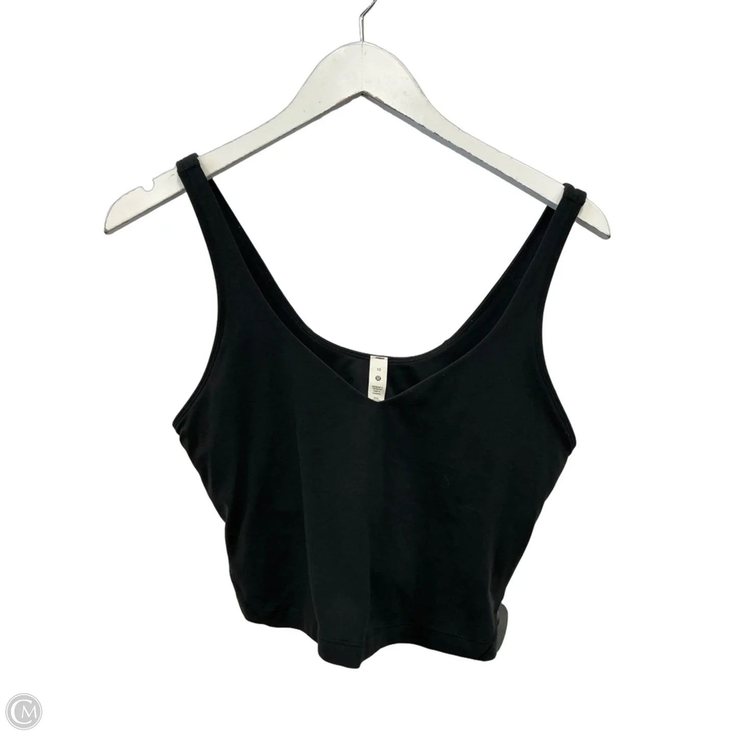 Athletic Bra By Lululemon In Black, Size: M