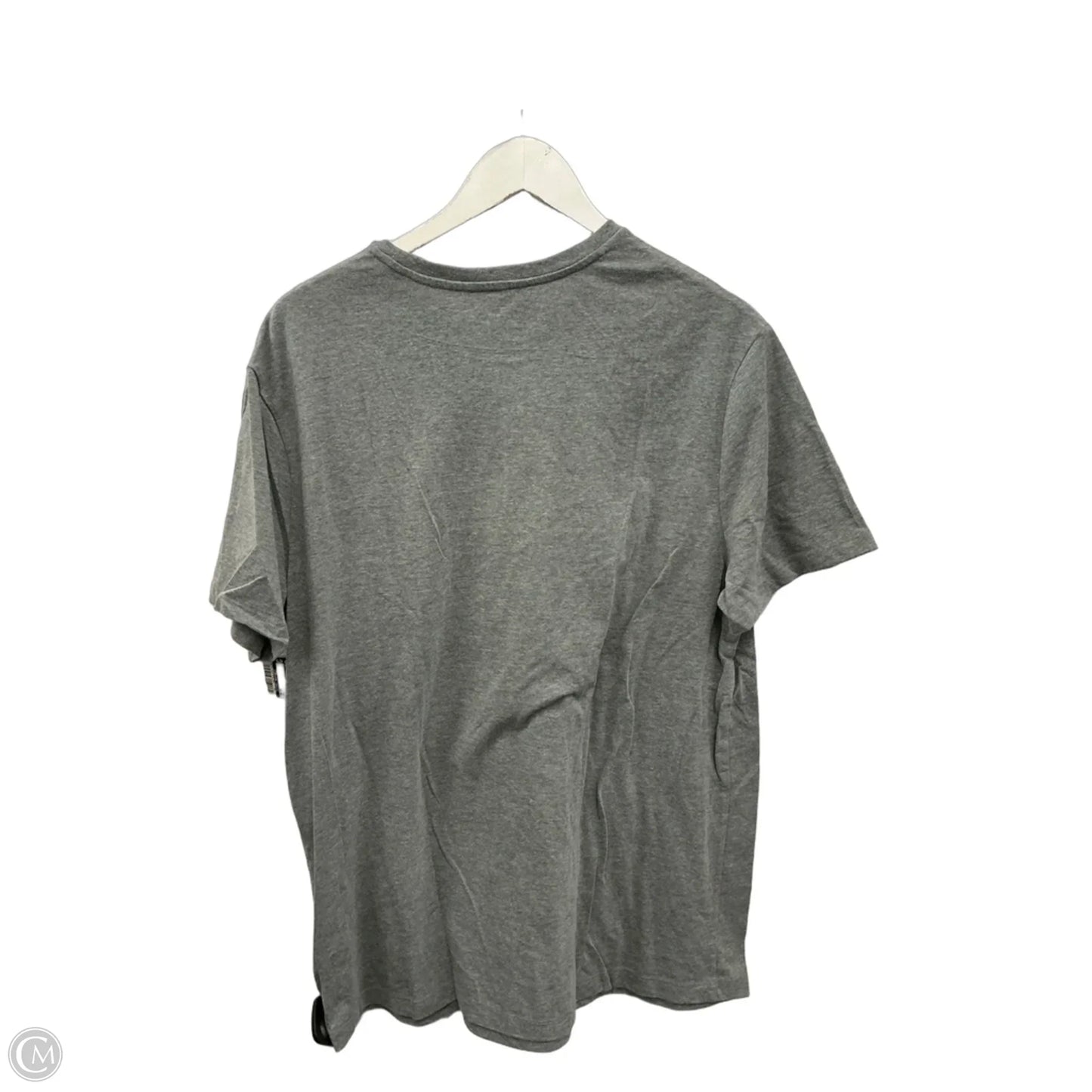 Top Short Sleeve By Clothes Mentor In Grey, Size: Xl