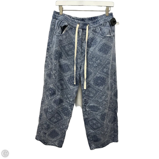 Jeans Wide Leg By Mittoshop In Blue Denim, Size: 6