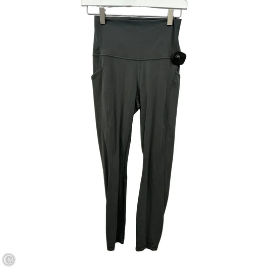 Athletic Leggings By Lululemon In Grey, Size: S