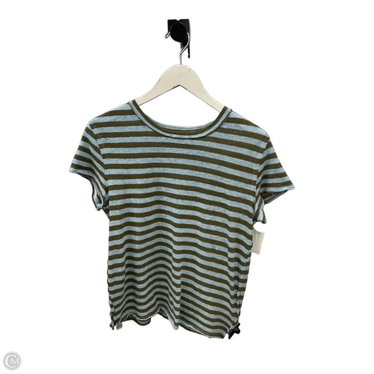 Top Short Sleeve By We The Free In Blue & Green, Size: M