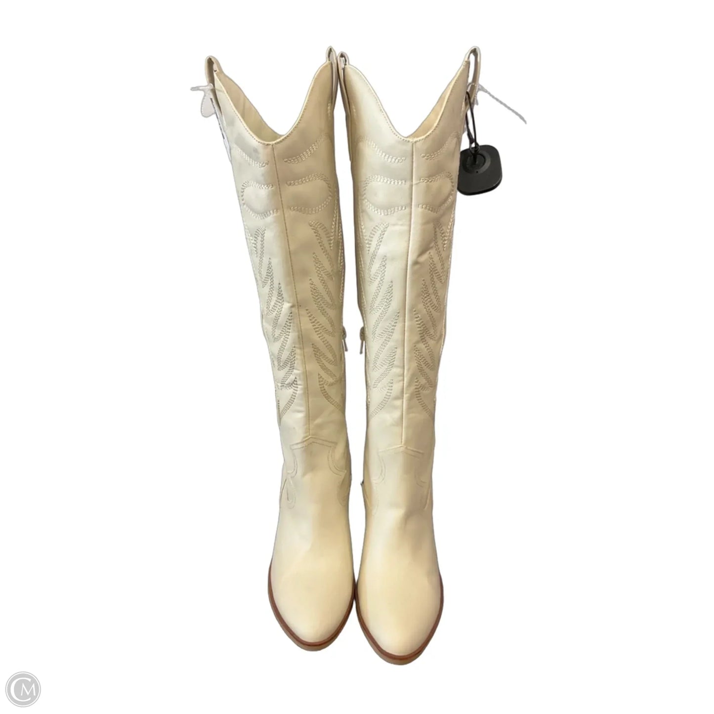 Boots Western By Mia In White, Size: 7.5