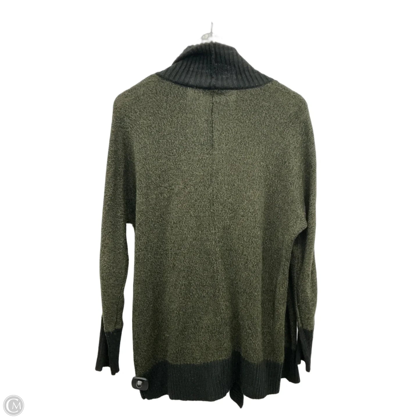 Sweater Cardigan By Ab Studio In Green, Size: M