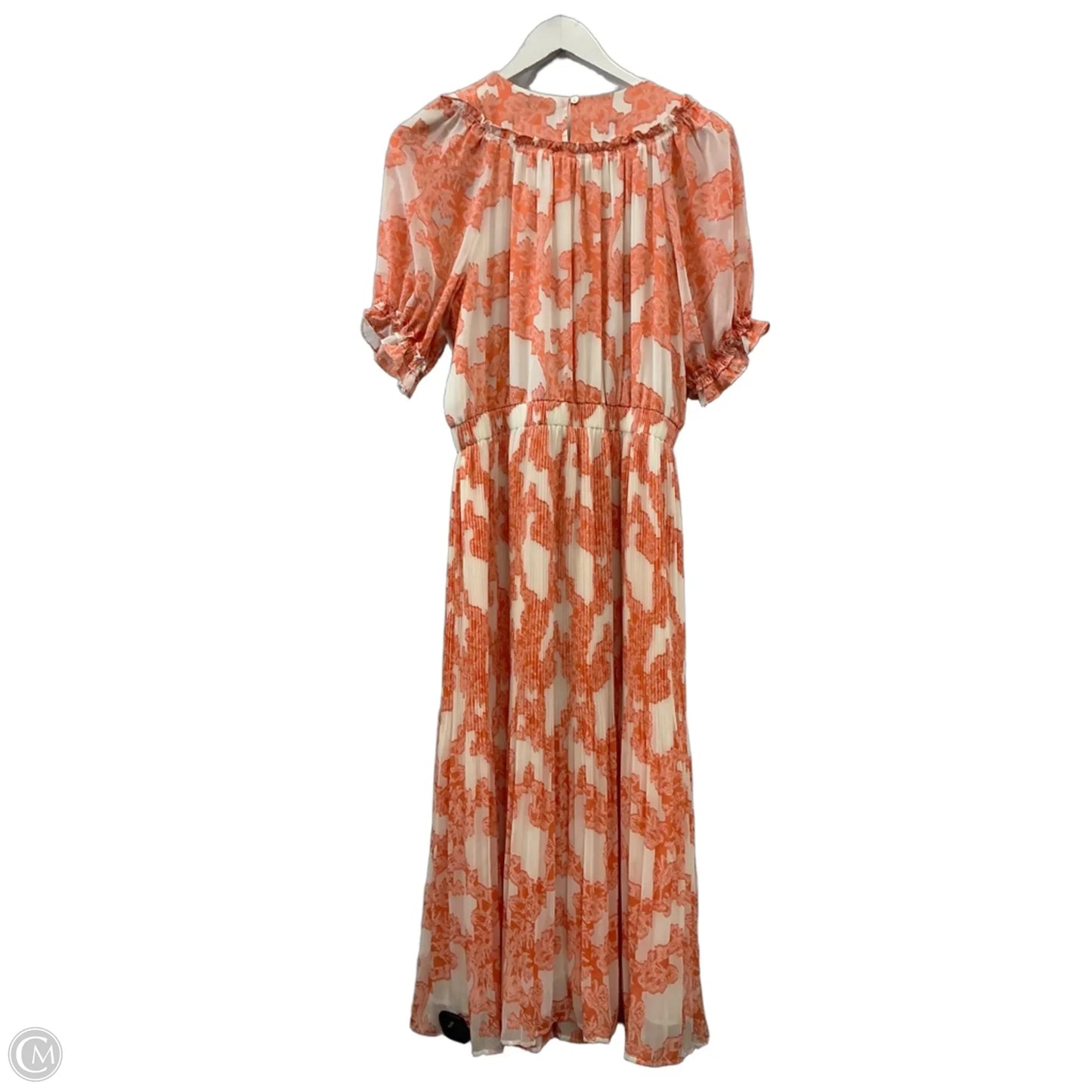 Dress Casual Midi By Current Air In Orange, Size: S