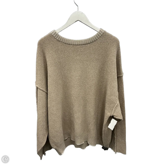 Sweater By Zenana In Brown, Size: 2x