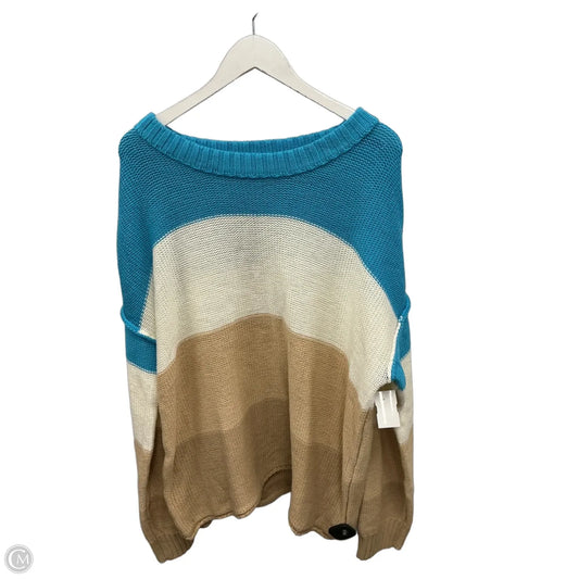 Sweater By Sew In Love In Multi-colored, Size: 3x