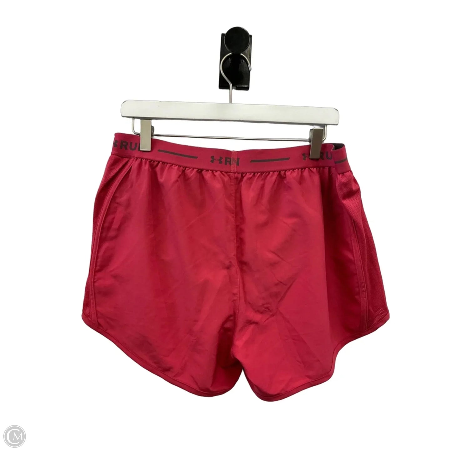 Athletic Shorts By Under Armour In Pink, Size: L