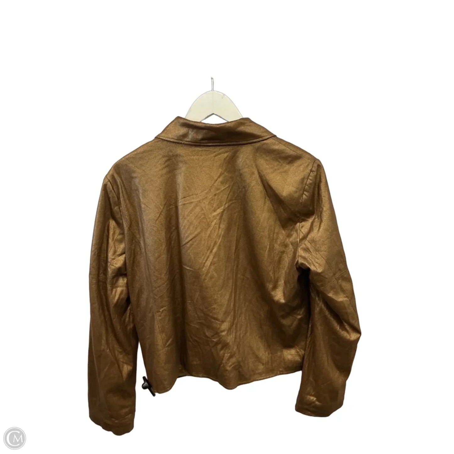 Jacket Other By Ellen Tracy In Bronze, Size: L