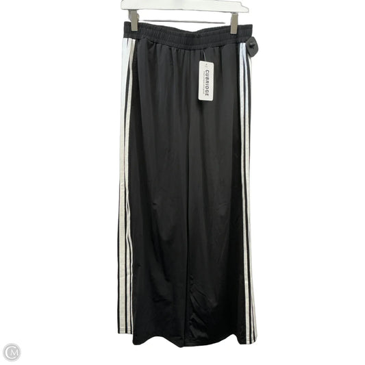 Athletic Pants By Clothes Mentor In Black & White, Size: M