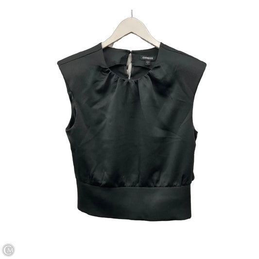 Top Short Sleeve By Express In Black, Size: M