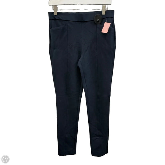 Pants Leggings By Anne Klein In Navy, Size: M