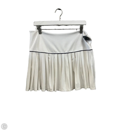 Athletic Skort By Vineyard Vines In White, Size: L