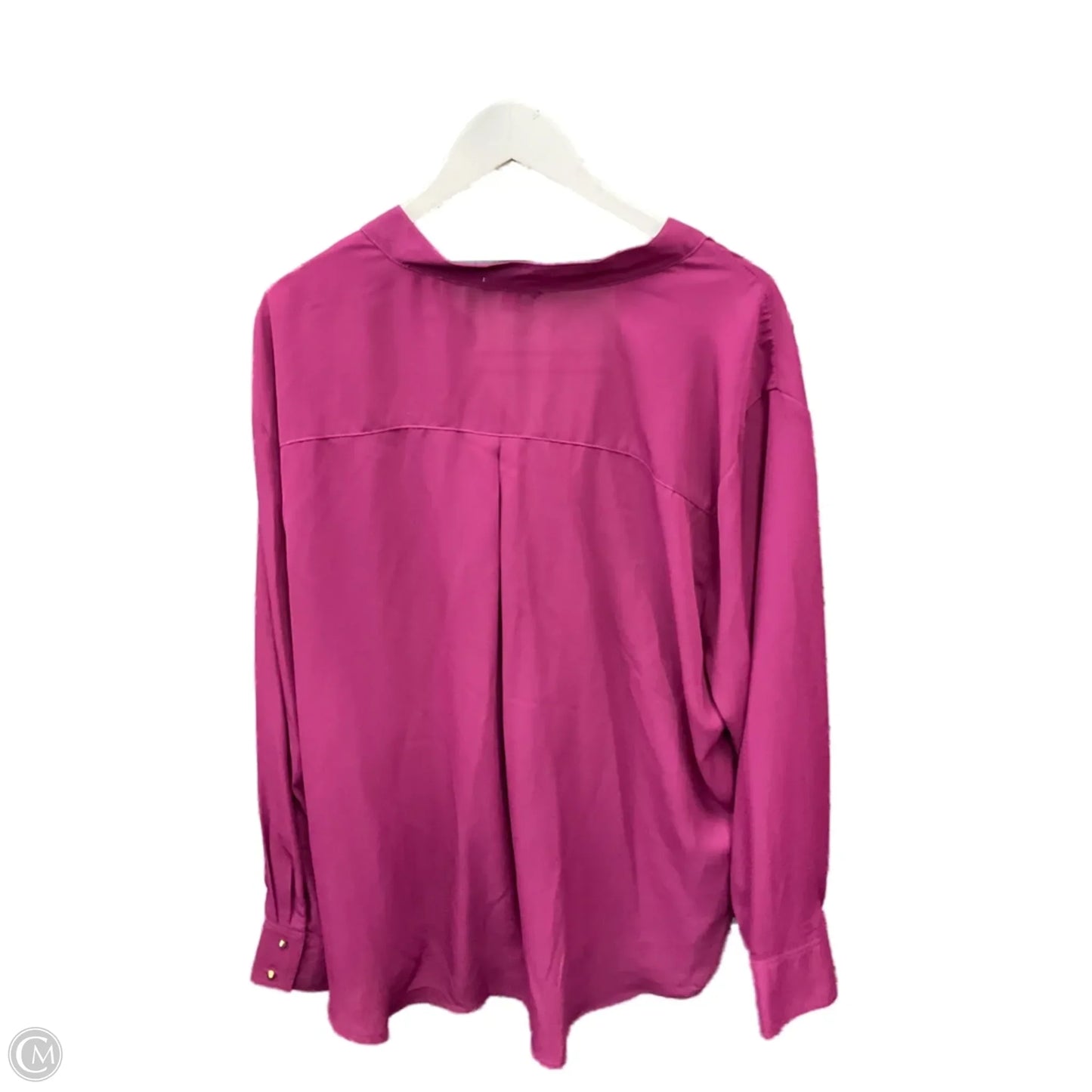 Top Long Sleeve By Ophelia Roe In Purple, Size: 3x