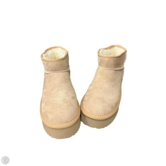 Boots Ankle Flats By Corkys In Beige, Size: 8