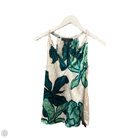 Top Sleeveless By White House Black Market In Teal, Size: Xs