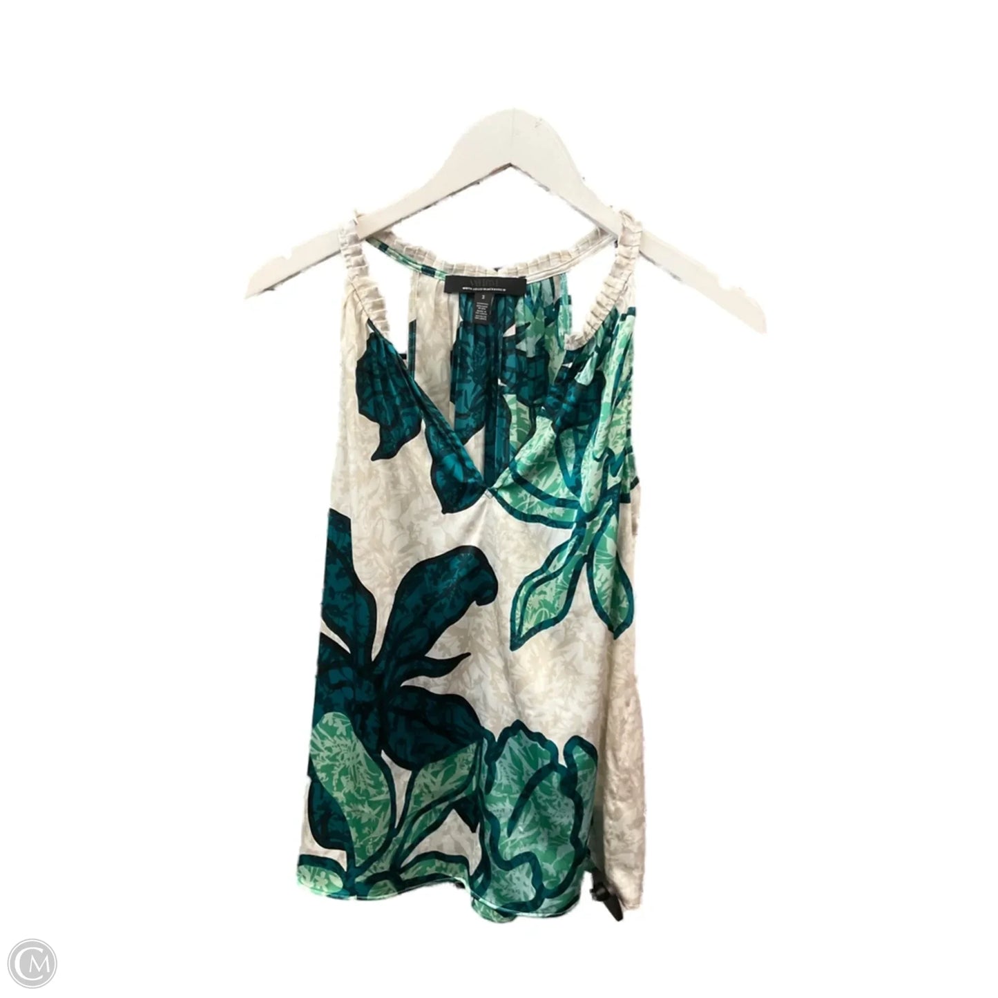 Top Sleeveless By White House Black Market In Teal, Size: Xs