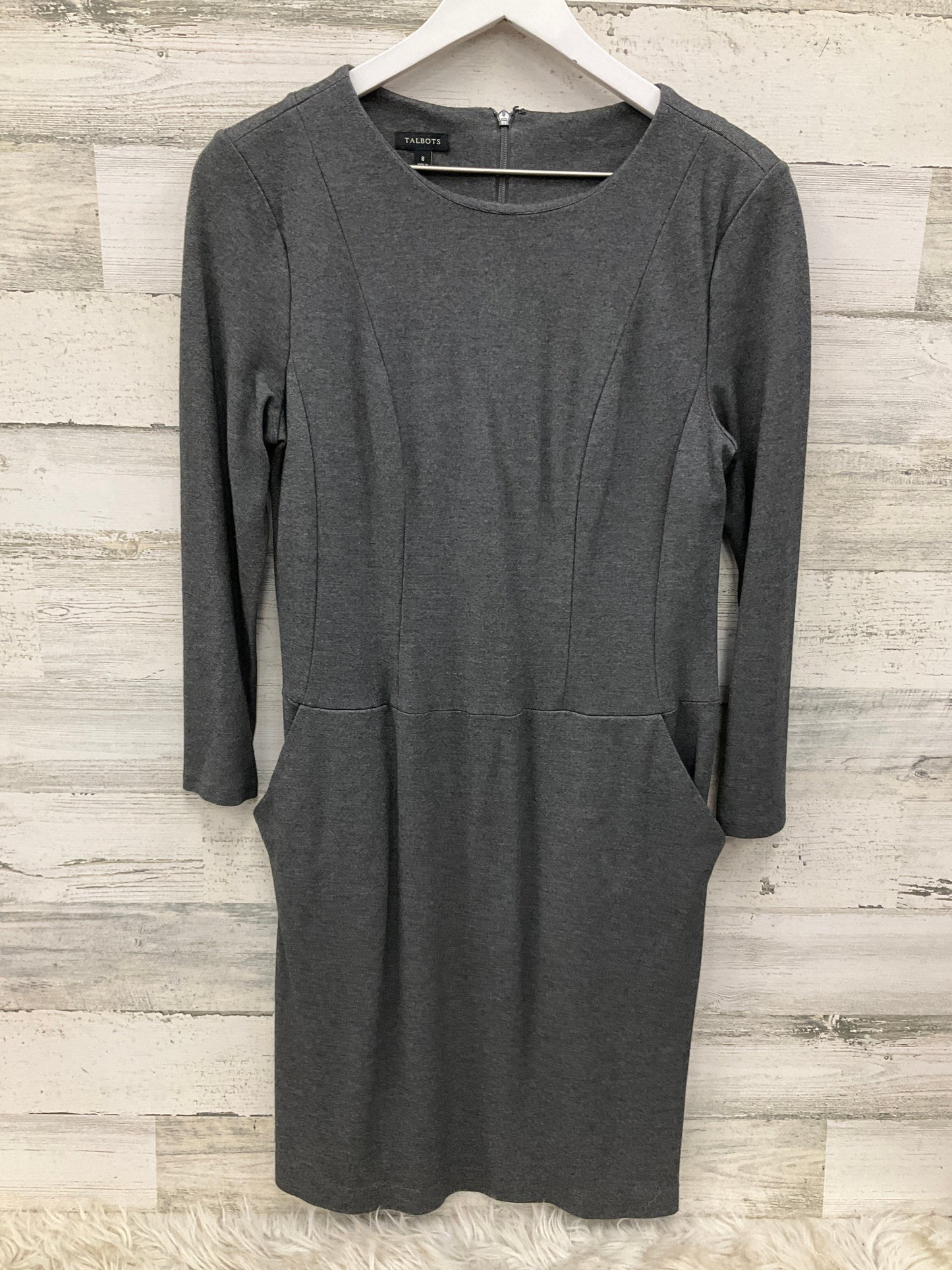Dress Casual Short By Talbots In Grey, Size: M